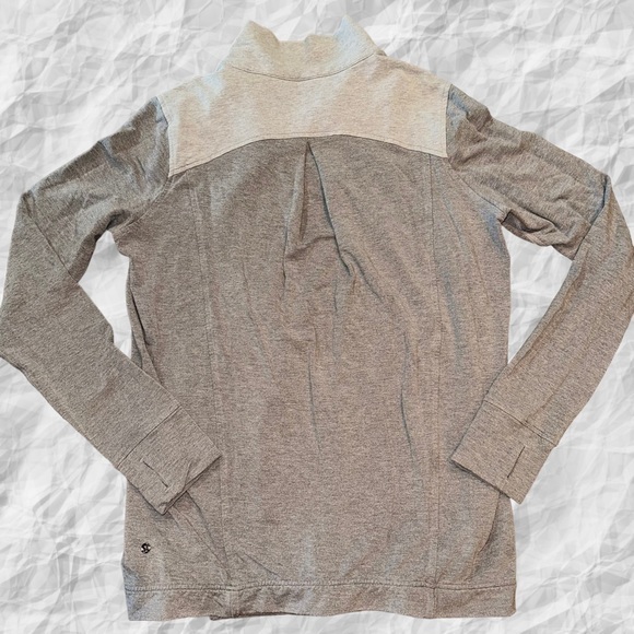 lululemon Coast Wrap Heathered Mod Medium Grey 10 - Picture 2 of 6
